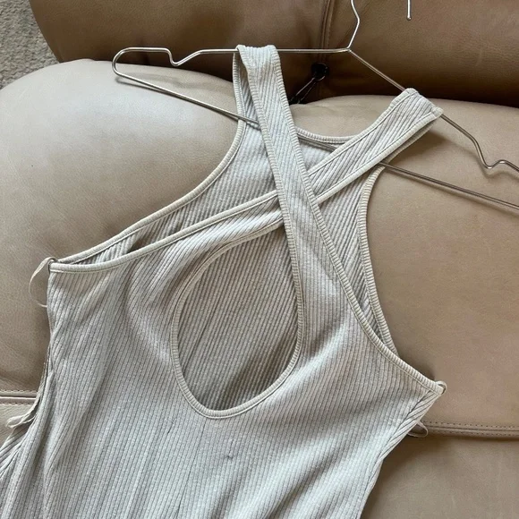 Urban Outfitters | Long Ribbed Cut Out Dress - Picture 3 of 5